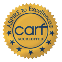 CARF Accredited - Aspire to Excellence ®