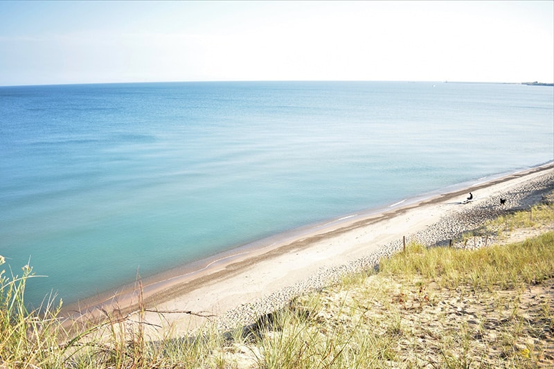 A view of Lake Michigan, which is near our East Chicago drug rehab.