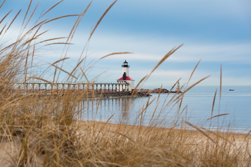 A view of Michigan City, IN, an area our drug rehab serves.